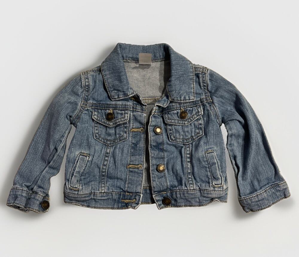 CARTERโs Baby Toddler Blue Denim Jean Jacket Trucker Coat Size 18 Month